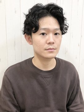 ハレ(HALE) 【HALE銀座】前下がりショート×大人スパイラルパーマ