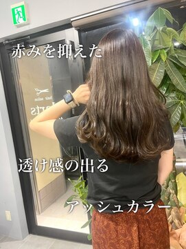 ダーツ(darts) 【darts松永雄樹】透明感カラー アッシュグレー