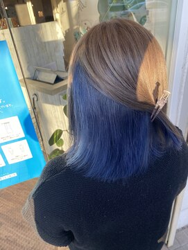 ヘアーファクトリーフリーフラップ(Hair Factory FREE FLAP) インナーカラー