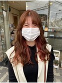 20代30代40代大人かわいいゆるふわ愛されオレンジブラウン