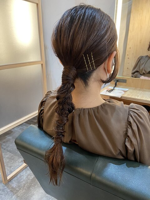 【ulbee/大分/大手町】ヘアアレンジ