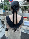 【代官山/CANNA】タイトツイン三編み