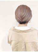 《sheer/大黒》＃ペールピンク＃ハイトーンショート