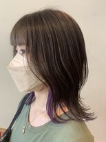 ルトワプラス(Lutowa plus)&nbsp;グレージュ×ラベンダーパープル