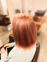 アンプリュス リアン(1+ Unplus lien)&nbsp;ダブルカラー/ペールピンク/外ハネボブ/亀戸/錦糸町