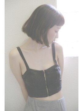 ニスル 上尾店(NISURU) 似合わせカット/大人ガーリー/ダークアッシュ/着物/上尾/上尾駅