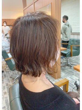 ビーチ ヘア メイク 綱島店(BEACH hair make) 外ハネ☆ロングボブ