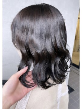 アソビ 表参道(ASOBI) ブリーチなし　髪質改善　グレージュ