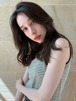 ビュートリアム265(BEAUTRIUM 265)&nbsp;ミディアム/くびれレイヤー/レイヤーカット/顔周りカット/銀座