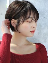 エインアンリー 表参道(AIN.ANLY.) 前髪あり大人耳掛けショート30代40代【AIN.表参道】川原大地