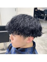 ルースト 西院店(ROOST)&nbsp;波巻きパーマ/マッシュ/刈り上げ/ツーブロック