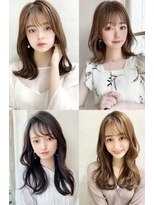 ビュー フクオカ(VIEW FUKUOKA)&nbsp;ミセス大人女子レイヤーカット前髪デザインカラーウェットヘア