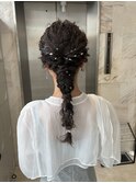 【lilley 稲永麻衣】ヘアセット+アレンジ+お呼ばれヘア+韓国ヘア