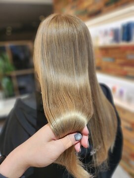 リコ エスト 上野店(lico est) 髪質改善/艶カラー/艶髪/くすみベージュ