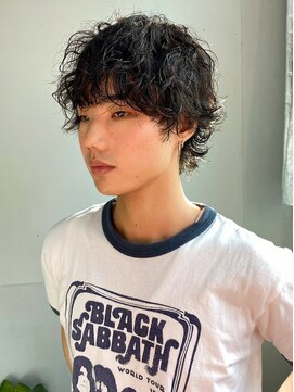 ステップボーンカット トーキョー(STEP BONE CUT TOKYO) 【ステップボーンカット】メンズ無造作パーマ