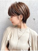 ショートヘア/大人ショート/ショートボブ/30代40代50代/表参道