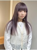 レイヤーカット 顔周りカット 横浜 ラベンダー