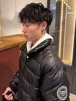 アトリエ(atelier.)&nbsp;ミニマッシュ　メンズパーマ　ツーブロック　20代30代