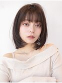 韓国レイヤー顔周りカット透明感カラー髪質改善艶髪シースルー