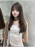 髪質改善＊オリーブアッシュくびれヘアスタイル＊【Zina梅田】