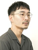 モロコ メンズカット(moloco)&nbsp;グレーアッシュ/グレー/ハイライトカラー/フェード/ツーブロ