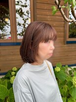 ヘアーメイクアップ ジーノ(hair&makeup gino) 前上がりのボブ