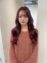 フィット ヒュー 千葉(fit hue) 黒髪/オリーブグレー/ココアベージュ/小顔/クラゲヘアー