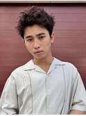 スパイキーショート/ニュアンスパーマ/メンズカット/メンズ