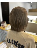 【ブリーチなし】白髪ぼかしカラー