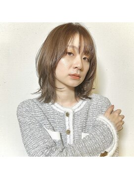 ミディアムレイヤー20代30代40代大人スタイル札幌