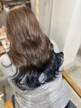 リエコー(RE'ECHO) ◎柔らかシルバー×ブルー