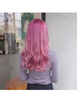 ケーズヘアー 大和田店(k's Hair) ケアブリーチ×ベイビーピンク