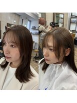 バズ(BUZZ)&nbsp;【顔まわり】サイドバングの重要性