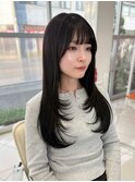 髪質改善/韓国/グレージュ/顔周り/ダブルカラー/学割/レイヤー