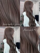 ペレ 渋谷(PELE) イメチェン/ピンクベージュ/アンブレラカラー/前髪/渋谷