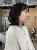 レイヤーカット/グレージュ/透明感カラー