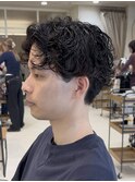 シャドウパーマスパイラルパーマ無造作パーマメンズパーマ