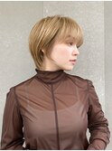 ナチュラルショート/ショートボブ/韓国/顔周り/20代30代40代50代