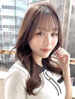 フローラバイシエスタ 池袋(Flora by siesta)&nbsp;透明感ショコラブラウン×韓国レイヤーくびれロング