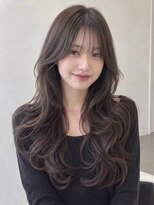 フィールエー レキシントンプラザ店(feel.a)&nbsp;♪大人可愛い♪韓国風レイヤー×艶感暗髪×シースルーバング♪♪