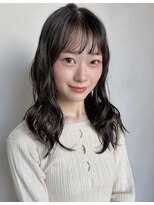 フィルムス ヨコハマ プラス(FILMS 横浜 +) デジタルパーマ/ミディアムレイヤー/韓国巻き風/顔周りカット