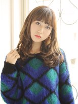 ヘアアンドメイク エジェリ(hair&make egerie) くしゅっとパーマで大人かわいいロング♪ インナーカラー 恵比寿