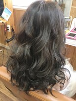 ララテラス(LaLa Terrace)&nbsp;～LaLa Terrace流～ダークブルージュ×ふわふわグラマラスロング