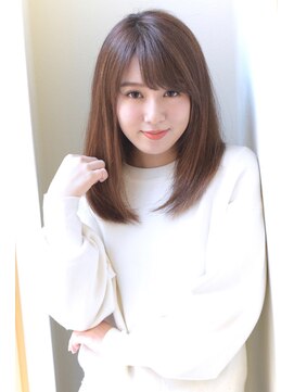 ロンド 銀座(Lond) Lond再現性　大人かわいい小顔セミロング