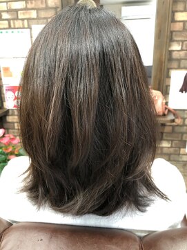 ココヘアー(koko hair) 外ハネ ミディアムレイヤー