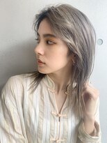 遊人セントラル(CENTRAL)&nbsp;[心斎橋/難波］◇ホワイトミルクティーブロンドカラー◇