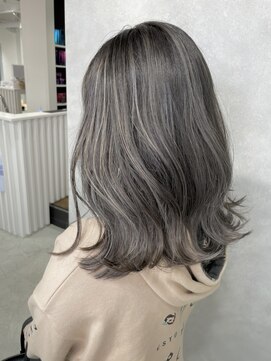 セロ 東辻井店(SERO) 【SERO東辻井】コントラストハイライト_シルバー