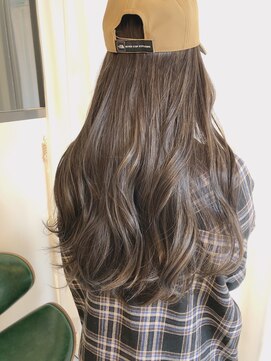 フィゼル 福島店(fizelle) ナチュラルハイライトグレージュ＊いけもとみお