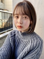 サングース(Sungoose)&nbsp;韓国風ミディ＃前髪くびれイメチェンラベンダーカラー