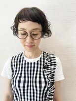 クロリ 淡路店(Chlori)&nbsp;キュートなカールショートボブ20.30代人気